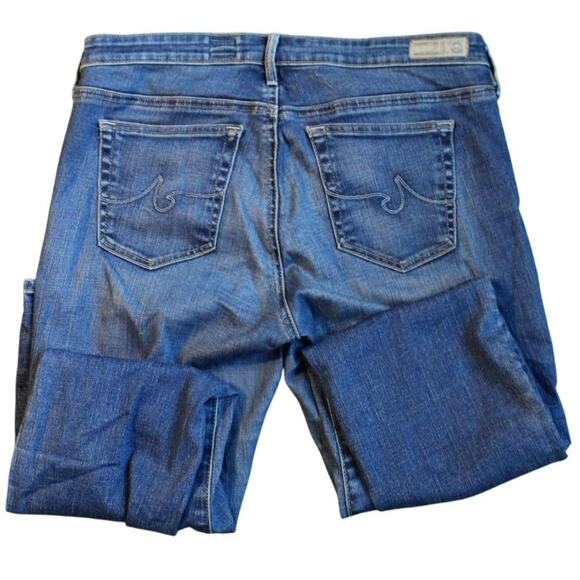 AG Adriano Goldschmied The Stilt Cigarette Leg Jeans Blue Mid Rise Women’s 29R - Picture 4 of 10